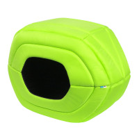 Лежак AiryVest для собак, нейлон, салатовий, 55×22×34 см