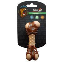 Іграшка AnimAll GrizZzly кісточка з ароматом м'яса, 11.7 см, коричнева Іграшка AnimAll GrizZzly кісточка з ароматом м'яса, 11.7 см, коричнева