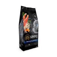 Сухий корм для довгошерстих котів Savory, зі свіжим лососем і білою рибою, 2 кг Сухий корм для довгошерстих котів Savory, зі свіжим лососем і білою рибою, 2 кг