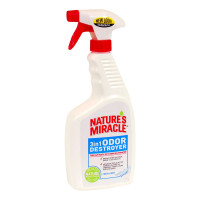 Знищувач запахів Nature's Miracle 3in1 Odor Destroyer з ароматом свіжої білизни, спрей, 710 мл Знищувач запахів Nature's Miracle 3in1 Odor Destroyer з ароматом свіжої білизни, спрей, 710 мл