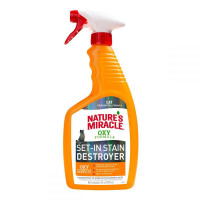 Устранитель пятен и запахов Nature's miracle ORANGE OXY NEW 8in1, для кошек, 709 мл