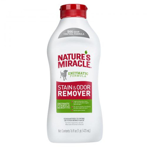 Устранітель плям і запахів Nature's miracle 8in1, для собак, 473 мл