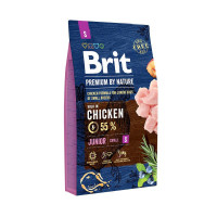 Сухой корм Brit Premium Dog Junior S, для щенков малых пород, 8 кг Сухой корм Brit Premium Dog Junior S, для щенков малых пород, 8 кг