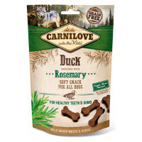 Ласощі Carnilove Dog Semi Moist, для собак, качка, розмарин, 200 г Ласощі Carnilove Dog Semi Moist, для собак, качка, розмарин, 200 г