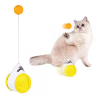 Іграшка інтерактивна BronzeDog PetFun на коліщатках, для котів, 6×24 см Іграшка інтерактивна BronzeDog PetFun на коліщатках, для котів, 6×24 см