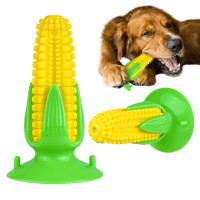 Іграшка BronzeDog PetFun кукурудза, для собак, на присоску, з пищалки, 16×9 см Іграшка BronzeDog PetFun кукурудза, для собак, на присоску, з пищалки, 16×9 см