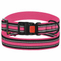 Нашийник BronzeDog Urban Mesh, для собак, нейлон і 3-D сітка, фастекс пластик, рожевий, 25-33×2 см