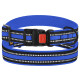 Нашийник BronzeDog Urban Mesh, для собак, нейлон і 3-D сітка, фастекс пластик, синій, 25-33×2 см