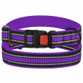 Нашийник BronzeDog Urban Mesh, для собак, нейлон і 3-D сітка, фастекс пластик, фіолетовий, 25-33×2 см