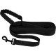 Повідець BronzeDog Active для собак, нейлон, з м'якою ручкою, чорний, 15 м×2.5 см