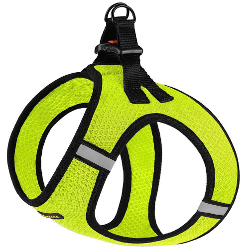 Шлея BronzeDog Mesh Vest для собак, сітчастий нейлон, лимонний, 20-24 см