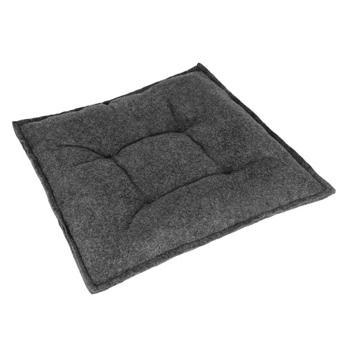 Будиночок BronzeDog кубик, для тварин, сірий, 35×35×35 см