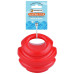 Іграшка для собак BronzeDog Strong Ball, силовий плаваючий м'яч, 11 см, червоний
