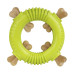 Іграшка-кільце для собак BronzeDog Smart Ring, мотиваційна, салатовий 16×3 см