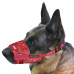Намордник BronzeDog, для собак, нейлоновий, регульований, принт інки, 28-34 см