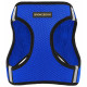 Шлея BronzeDog Mesh Vest для собак, сітчастий нейлон, синій, 20-24 см