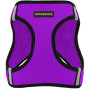Шлея BronzeDog Mesh Vest для собак, сітчастий нейлон, фіолетовий, 34-42 см