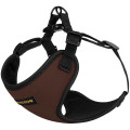 Шлея BronzeDog Sport для собак з неопрена, коричневий, 35-38 см