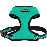 Шлея BronzeDog Mesh для собак дрібних порід, сітчастий нейлон, ментоловий, 40-46 см Шлея BronzeDog Mesh для собак дрібних порід, сітчастий нейлон, ментоловий, 40-46 см