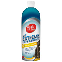 Засіб Simple Solution Extreme Urine Destroyer для видалення плям і запахів з килимів, 945 мл Засіб Simple Solution Extreme Urine Destroyer для видалення плям і запахів з килимів, 945 мл