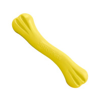 Іграшка для собак Jolly Pets гнучка кістка для жування, жовта, мала, 16 см Іграшка для собак Jolly Pets гнучка кістка для жування, жовта, мала, 16 см