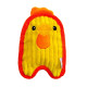 Іграшка для собак Outward Hound Invincibles Minis Chicky Курча міні, жовта, 20×11×4 см