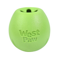 Іграшка для собак West Paw Rumbl Small Jungle Green, для ласощів, зелена, 8 см