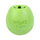 Іграшка для собак West Paw Rumbl Small Jungle Green, для ласощів, зелена, 8 см