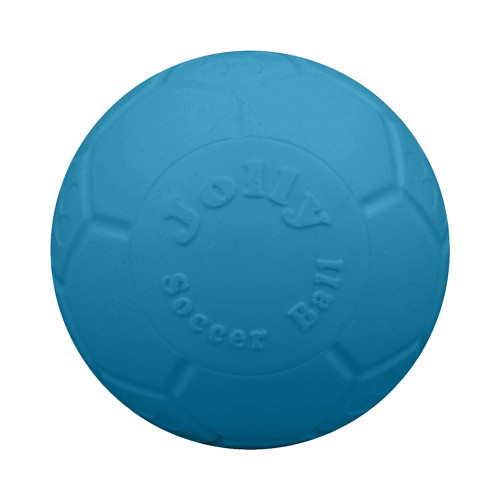 Іграшка Jolly Pets Soccer Ball м'яч, для собак, блакитна, велика, 18 см