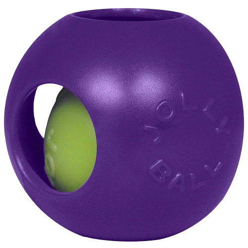 Іграшка Jolly Pets Teaser Ball м'яч подвійний, мала, для собак до 9 кг, фіолетова, 10 см