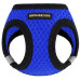 Шлея BronzeDog Mesh Vest для собак, сітчастий нейлон, синій, 24-26 см