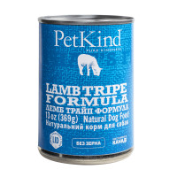 Консерва PetKind Lamb Tripe Formula для собак, новозеландский ягнёнок/мясо канадской индейки, 369 г Консерва PetKind Lamb Tripe Formula для собак, новозеландский ягнёнок/мясо канадской индейки, 369 г