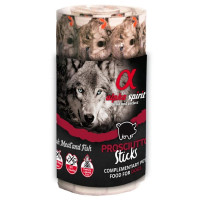 Напіввологі ласощі для собак Alpha Spirit DOG Sticks Prosciutto, палички з прошутто, 16 шт, 160 г Напіввологі ласощі для собак Alpha Spirit DOG Sticks Prosciutto, палички з прошутто, 16 шт, 160 г