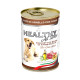 Консерва Healthy All Days, паштет зі шматочками, ягнятина з картоплею, для собак, 400 г