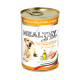 Консерва Healthy All Days, паштет зі шматочками, курятина з морковою, для собак, 400 г