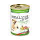 Консерва Healthy All Days, паштет зі шматочками, кролятина з горохом, 400 г