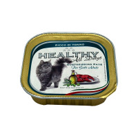 Вологий корм Healthy All Days монопротеіновий, паштет з тунцем, для котів, 100 г Вологий корм Healthy All Days монопротеіновий, паштет з тунцем, для котів, 100 г