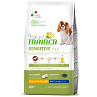 Корм Natural Trainer Dog Sensitive Plus для дорослих собак малих порід, монопротеіновий, з кониною, 2 кг Корм Natural Trainer Dog Sensitive Plus для дорослих собак малих порід, монопротеіновий, з кониною, 2 кг