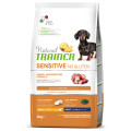 Корм Natural Trainer Dog Sensitive для дорослих собак малих порід, схильних до харчових алергій, з качкою, 2 кг