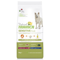 Корм Natural Trainer Dog Sensitive Plus Adult MM для дорослих собак середніх та великих порід, з кроликом, 12 кг Корм Natural Trainer Dog Sensitive Plus Adult MM для дорослих собак середніх та великих порід, з кроликом, 12 кг