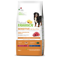 Корм Natural Trainer Dog Sensitive Plus Adult Medium & Maxi для дорослих собак середніх та великих порід, з кониною, 12 кг Корм Natural Trainer Dog Sensitive Plus Adult Medium & Maxi для дорослих собак середніх та великих порід, з кониною, 12 кг