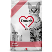 Сухий корм 1st Choice Derma для котів з чутливою шкірою, 4.5 кг Сухий корм 1st Choice Derma для котів з чутливою шкірою, 4.5 кг