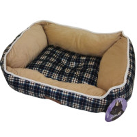 Лежанка AnimAll Nena Soft M GREEN для собак і котів, клітка, 55×43×17 см Лежанка AnimAll Nena Soft M GREEN для собак і котів, клітка, 55×43×17 см