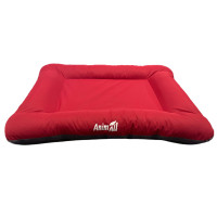 Лежанка AnimAll Super Max M HOT RED для собак і котів, червона, 80×65 см Лежанка AnimAll Super Max M HOT RED для собак і котів, червона, 80×65 см