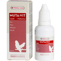 Вітаміни Oropharma Muta-Vit Liquid для оперення птахів, рідкі, 30 мл Вітаміни Oropharma Muta-Vit Liquid для оперення птахів, рідкі, 30 мл