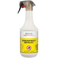 Дезінфікуючий спрей Oropharma Disinfect Spray для всіх тварин, бактерицид, фунгіцид, віруліцід, 1 л Дезінфікуючий спрей Oropharma Disinfect Spray для всіх тварин, бактерицид, фунгіцид, віруліцід, 1 л