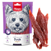 Ласощі Wanpy Duck Jerky в'ялене філе качки, для собак, 100 г Ласощі Wanpy Duck Jerky в'ялене філе качки, для собак, 100 г