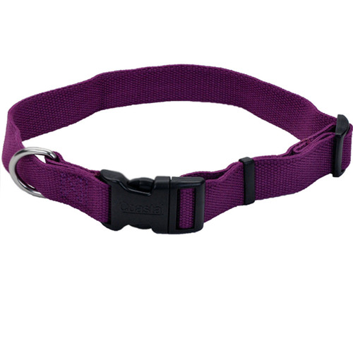 Нашийник Coastal New Earth Soy Dog Collar для собак, фіолетовий, 15-20×1 см