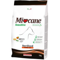 Сухий корм Morando MioCane Sensitive Monoprotein Sterilised для стерилізованих собак всіх порід, індичка, 3 кг Сухий корм Morando MioCane Sensitive Monoprotein Sterilised для стерилізованих собак всіх порід, індичка, 3 кг