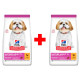 Сухий корм Hill's Science  Plan Mature Adult Small & Mini для собак, з куркою, 300 + 300 г